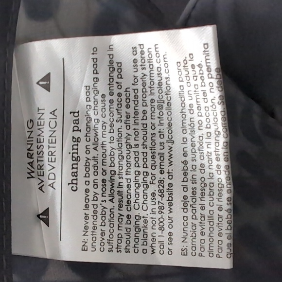 JJ Cole Collections Portable/Wipeable Diapers And Wipes Pod With Change Pad . - Picture 5 of 13